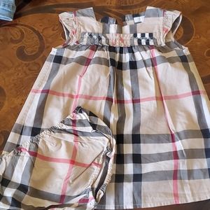 Burberry dress ,never goes out.